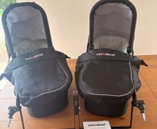 OutnAbout Double Carrycot V6  Twin Set  375