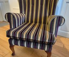 Queen Anne Wing back chair