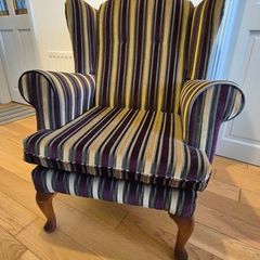 Queen Anne Wing back chair