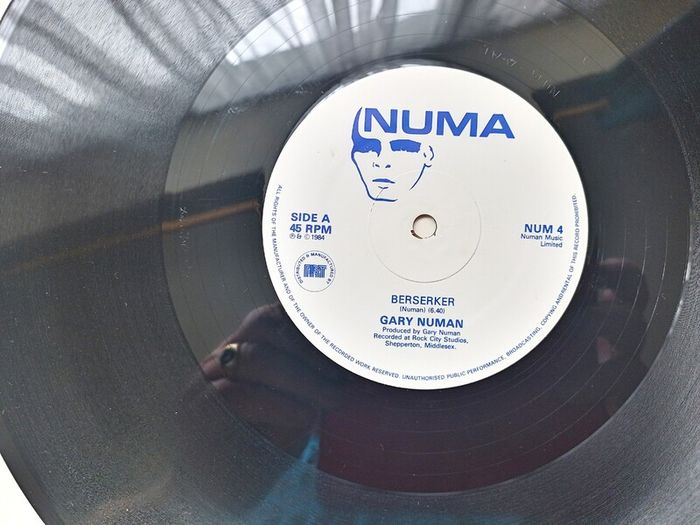 Berserker Gary Numan 12,, Single 1984