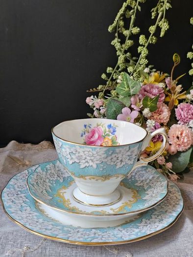 Royal Albert "Enchantment"  Tea Cup Trio Set