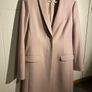 Hobbs 80% Wool Coat UK 10 Warm Blush Pink / Beige | Excellent Condition Image 4