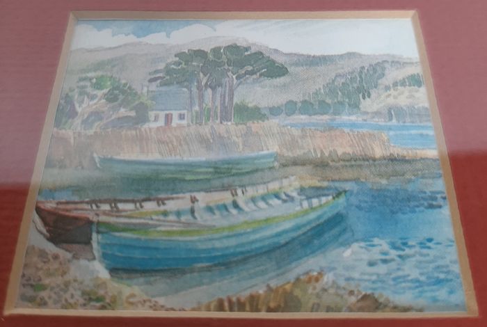 Louise Waugh Miniature Prints x 2