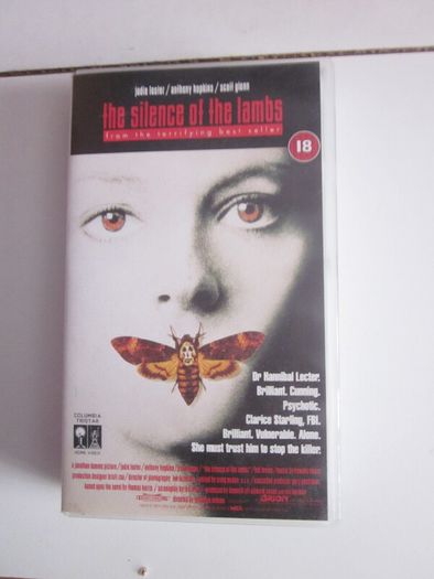 The Silence Of The Lambs Vhs  Cassette 1992