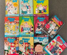 Family Guy DVD S1-9 plus extras