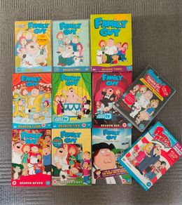 Family Guy DVD S1-9 plus extras