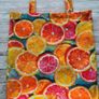 Handmade Tote Bags "Vegan " and "Citrus " Image 9