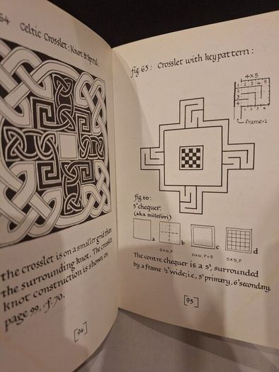 SALE!  CELTIC DESIGN Knotwork - The secret Method of the Scribes, A Beginners Manual by Aidan Meehan