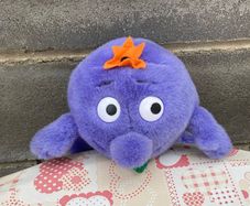 Purple Smurf Stuffed Toy