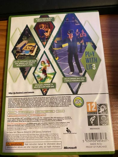The Sims 3 Xbox 360 - English PAL