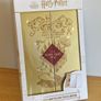 Harry Potter Marauder's Map Fold Out Travel Mirror Image 3