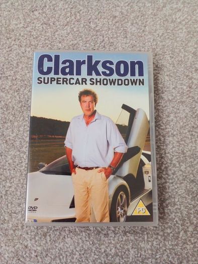 BNIB DVD Clarkson Supercar Showdown