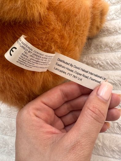 Vintage Garfield The Movie Soft Toy Push 2004 Approx. 33 cm. Used Please see photos