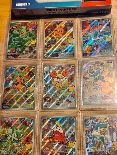 Pokemon Tcg First Partner Series 3 Complete Set Of 9