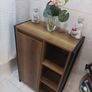 Laundry Cabinet Storage Bathroom Unit Vintage style Image 3
