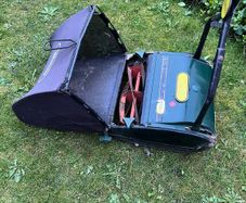 Webb 30cm Hand-push Roller Lawn Mower