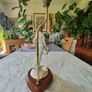 Vintage Italian lamp female figure Image 7