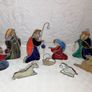 Rare Stained Glass Nativity (10 Pieces) Image 2