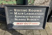 vintage sign large