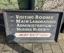 vintage sign large
