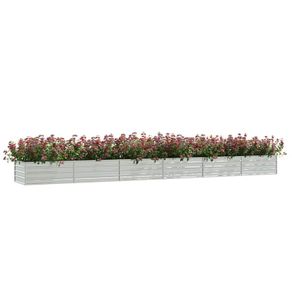 Galvanised Steel Raised Garden Bed