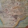antique irish map carlow idrone 17th century Jannson Image 5