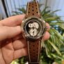 Gents Seiko Arctura Kinetic Chronograph Stainless Steel Bracelet Watch Image 7