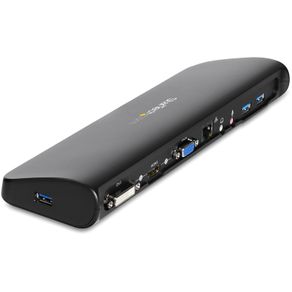 StarTech.com Dual-Monitor USB 3.0 Docking Station with HDMI & DVI/VGA