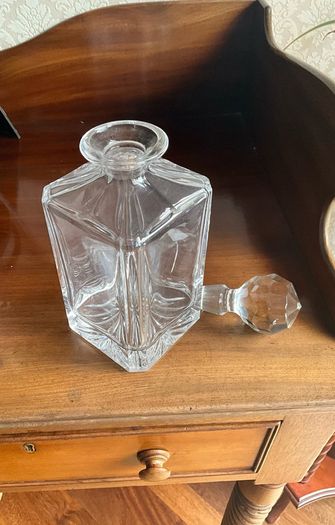 Cut Crystal Whiskey Decanter