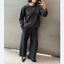 ZARA 100% cotton set plush trousers M and sweatshirt S Image 2