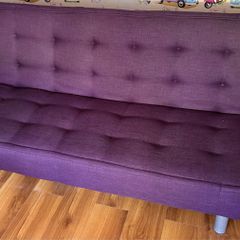 Nearly New Purple Sofa Bed Excellent Condition Originally 950euro