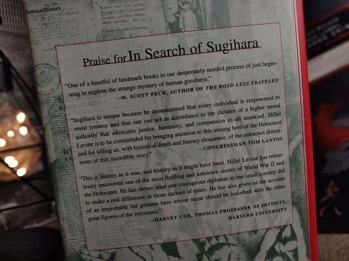 In Search of Sugihara ! The Elusive Japanese Diplomat Who Risked His Life to Rescue 10,000 Jews from the Holocaust ! WWII ! 1996 ! by Free Press !