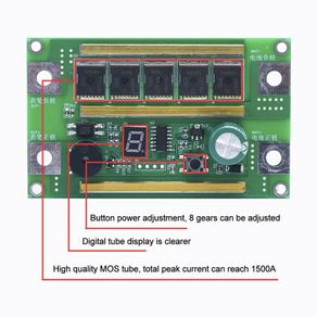 7-16V DIY Portable Spot Welding Machine Spots Welding Circuit Board Welding Device Spot Welder for 18650 26650 32650 battery