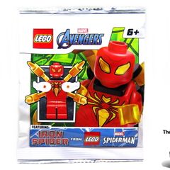 LEGO Avengers Iron Spider Minifigure Foil Pack Polybag Limited Edition Brand New Sealed
