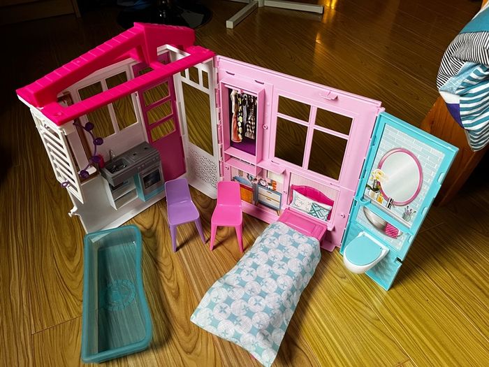 Carry Along Barbie House