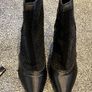 Black Sparkly Boots Size 39 Image 3