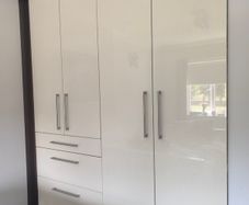 Cream Gloss Wardrobe doors