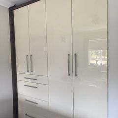 Cream Gloss Wardrobe doors
