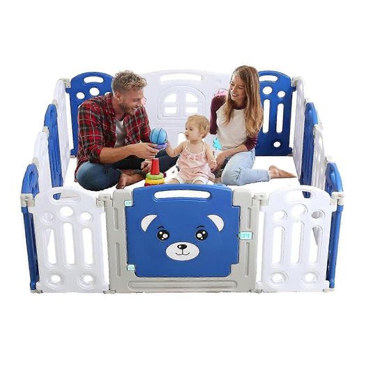 6-Piece Indoor Kids Play Fence / Playpen Panels