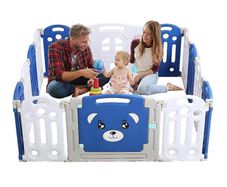 6-Piece Indoor Kids Play Fence / Playpen Panels