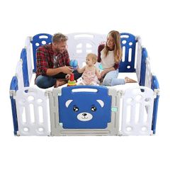 6-Piece Indoor Kids Play Fence / Playpen Panels