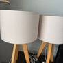 Tripod Night stand Lamps 50euros Image 2