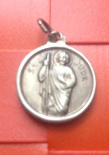 Antique Vintage Saints Medals