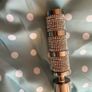 2 pairs of 66"x72" pink silver curtains and silver curtain pole. Collection only Swords Image 4
