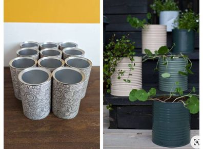 11 tin cans for DIY projects