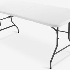 KULESKOG Folding table  W75xL180 white