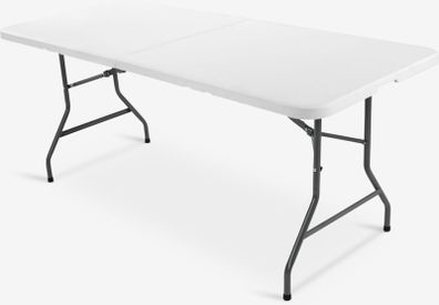 KULESKOG Folding table  W75xL180 white