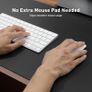 Leather Desk Pad Protector,Mouse Mat,Office Desk Mat,Non-Slip PU Leather Desk Blotter,Laptop Desk Pad,Waterproof Desk Writing Pad for Office and Home Image 3