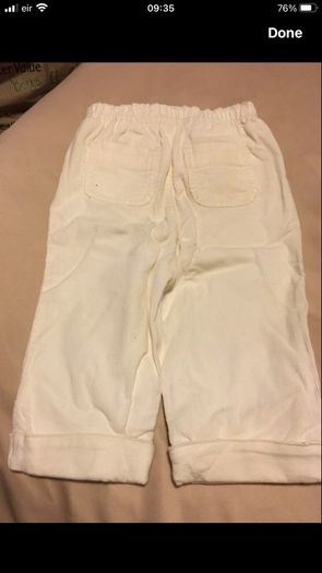 Boys BNWT next trousers 6/9 mths