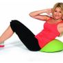 Sitness Half Ball Fitness Stool, Work Stool, Roller Stool, Three Dimensional Movable Seat, Fabric Cover, Black Image 6